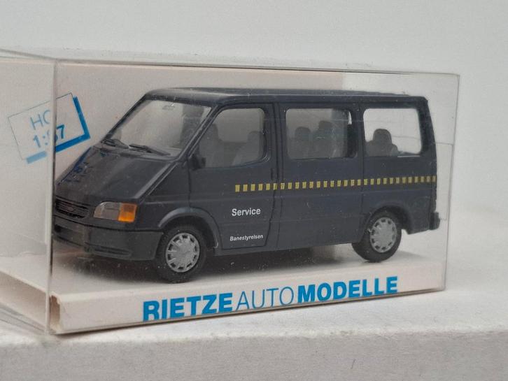 Ford Transit "Barnystereisen Danmark" - Rietze 1/87, Hobby en Vrije tijd, Modelauto's | 1:87, Zo goed als nieuw, Auto, Rietze