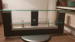 tv-meubel, Huis en Inrichting, Ophalen, 100 tot 150 cm, Glas, Zo goed als nieuw