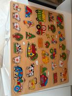 Houten puzzel groot, Ophalen, 10 tot 50 stukjes, Gebruikt