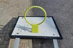 Basket met dubbele paal, Sport en Fitness, Basketbal, Ophalen, Gebruikt, Ring, Bord of Paal