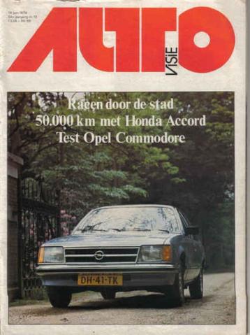 Autovisie 12 1979 : Opel Commodore - Land Rover V8 - Fiat beschikbaar voor biedingen