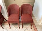 Set van 4 lloyd loom stoelen, Ophalen, Overige materialen, Gebruikt, Vijf, Zes of meer stoelen