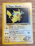 Lt. Surge's Pikachu - Gym Heroes 81/132 Unlimited, Ophalen of Verzenden, Gebruikt, Losse kaart