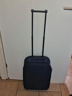 Compacte rolkoffer blauw, Ophalen, Zo goed als nieuw, 50 tot 60 cm, 35 tot 45 cm