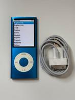 iPod Nano 4e generatie Blauw 8GB, 40 GB en meer, Gebruikt, Blauw, Ophalen of Verzenden