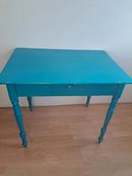Oud grenen tafeltje, Ophalen, Gebruikt, 75 cm of meer, 60 cm of meer