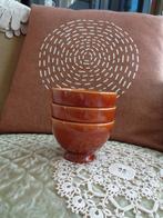 3 Bruine Spoelkommen Boch 2/0 ** Mimosa **, Ophalen of Verzenden