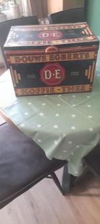 Vintage douwe egberts winkelblik, Ophalen, Gebruikt, Koffie, Douwe Egberts