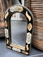 Marokkaanse spiegel stenen handwerk vintage Arabisch oosters, Huis en Inrichting, Woonaccessoires | Spiegels, Overige vormen, Minder dan 100 cm