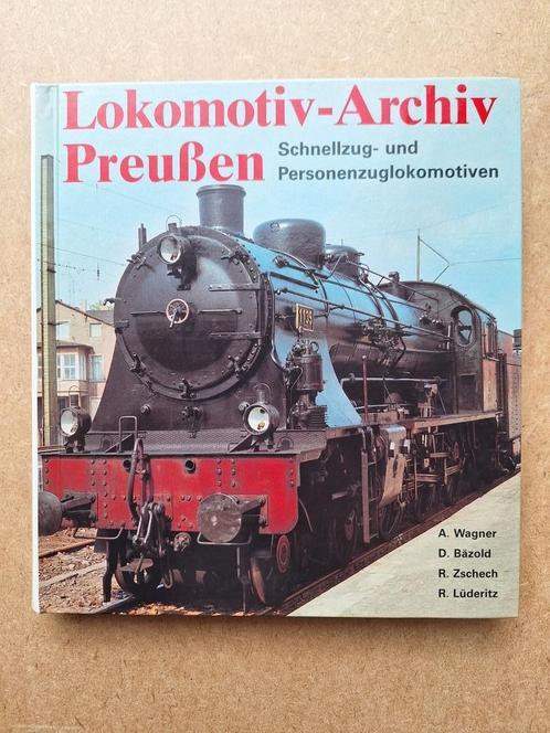 Lokomotiv-Archiv Preußen - Schnellzug- und Personenzug, Verzamelen, Spoorwegen en Tramwegen, Gebruikt, Trein, Boek of Tijdschrift