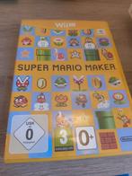 Super Mario maker, Spelcomputers en Games, Games | Nintendo Wii U, 1 speler, Ophalen of Verzenden, Zo goed als nieuw, Vanaf 3 jaar