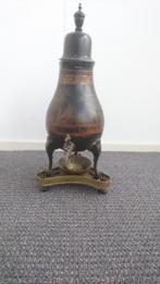 Te koop: zeer oude antieke tinnen kraantjes pot, Antiek en Kunst, Antiek | Tin, Ophalen