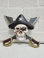SKULL , PIRAAT , SCHEDEL , HORROR , GRIEZEL , MANCAVE, Ophalen, Nieuw