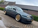 Golf MK3 1.8 Variant aut.Airride & extra`s NAP, Auto's, Voorwielaandrijving, Zwart, Volkswagen, Leder en Stof