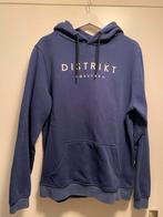 DISTRIKT HOODIE MAAT L, Kleding | Heren, Ophalen of Verzenden, Zo goed als nieuw, Maat 52/54 (L), Blauw
