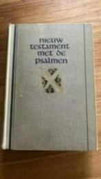Nieuw testament met de psalmen. 1946, Ophalen of Verzenden, Gelezen