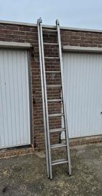 te koop ladder 2x10treden, Doe-het-zelf en Verbouw, Ladders en Trappen, Ophalen, Gebruikt, Ladder, Opvouwbaar of Inschuifbaar
