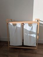 Wasmand met 2 vakken, Ophalen, Zo goed als nieuw, Wit, Overige typen