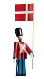 Kay Bojesen Deense Design Slotswacht met Vlag, Ophalen of Verzenden