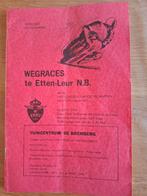 TT helden van weleer, Programmaboekje Etten Leur 1969, Ophalen of Verzenden, Gebruikt