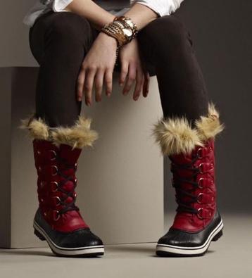 Sorel snowboots waterdicht rode winterlaarzen - 37 beschikbaar voor biedingen