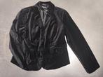 King Louie blazer velours 40, Kleding | Dames, Maat 38/40 (M), Zwart, Ophalen of Verzenden, Zo goed als nieuw