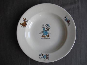 (origineel ) Papbordje van Donald Duck, met Pluto en Goofy beschikbaar voor biedingen