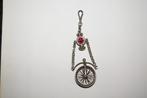 Fiets zakhorloge ketting / sigaren knipper, Ophalen of Verzenden
