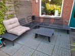 Loungeset met kussens, Ophalen, Gebruikt