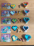 Lego Friends hartvormige dozen, Ophalen of Verzenden, Zo goed als nieuw, Complete set, Lego