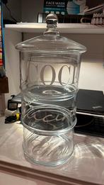 Rivièra Maison glazen etages €10,-, Huis en Inrichting, Ophalen, Zo goed als nieuw