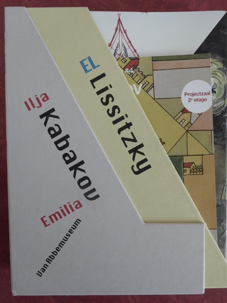 El Lissitzky Ilja/Emilia Kabakov werken in expositie, Boeken, Kunst en Cultuur | Beeldend, Zo goed als nieuw, Ophalen of Verzenden
