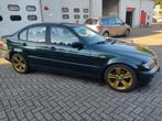 BMW E46 3-Serie 2.0 I 318 2002 Groen sedan Xenon, 65 €/maand, 1995 cc, Elektrische ramen, Bedrijf