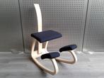 Variér (Stokke) Variable Balans met Rug (Zwart), Als Nieuw!, Huis en Inrichting, Bureaustoelen, Zwart, Ophalen of Verzenden, Zo goed als nieuw