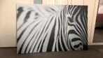 Zebra canvas van Ikea, Huis en Inrichting, Woonaccessoires | Schilderijen, Tekeningen en Foto's, Print, Gebruikt, Ophalen of Verzenden