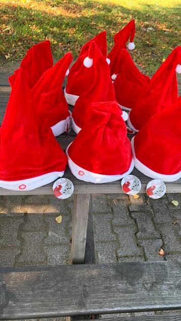 Zingende dansende kerstmutsen nieuw 10 stuks beschikbaar voor biedingen