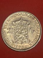2,5 gulden rijksdaalder 1937 zilver, Postzegels en Munten, Munten | Nederland, Ophalen of Verzenden, Koningin Wilhelmina, 2½ gulden