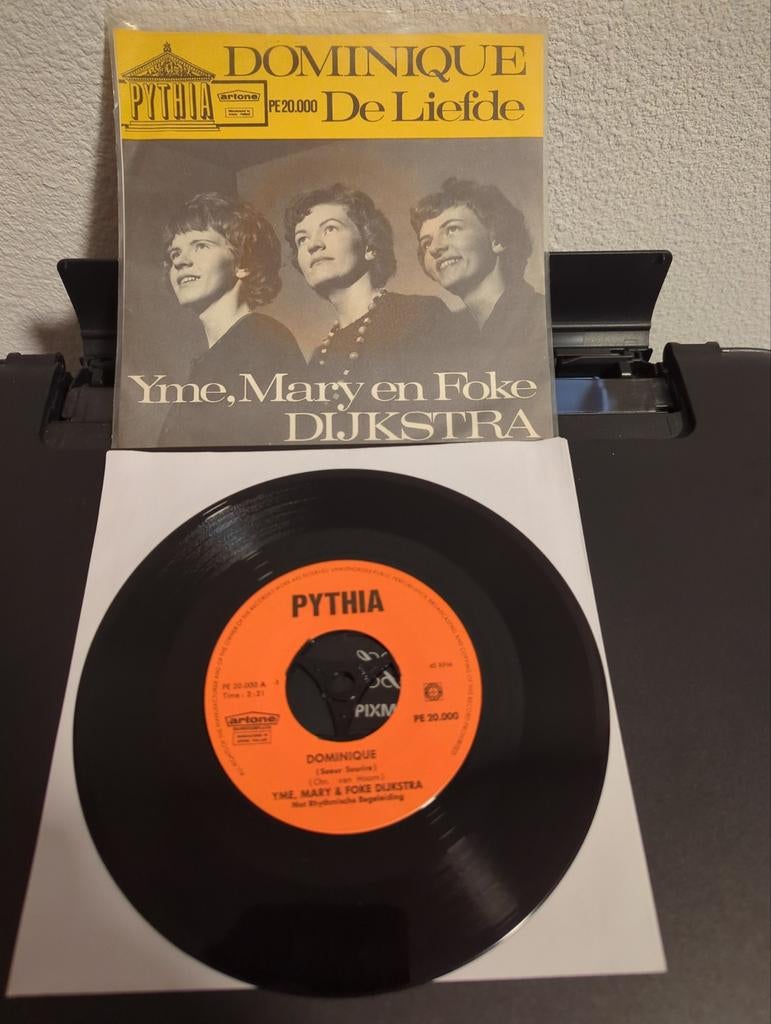 Dominique - Yme, Mary en Foke Vinyl Single, Gebruikt, 7 inch, Single, Ophalen of Verzenden