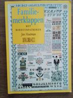 Jan houtman, familie merklappen, Ophalen of Verzenden, Zo goed als nieuw, Handborduren, Patroon