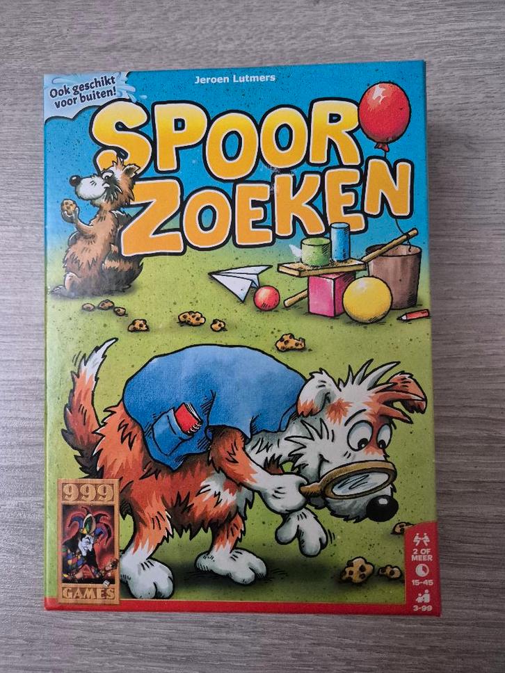 spoorzoeken, Hobby en Vrije tijd, Gezelschapsspellen | Kaartspellen, Gebruikt, Ophalen of Verzenden