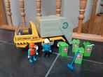 Playmobil vuilniswagen vuilnisman met kliko's, Ophalen of Verzenden