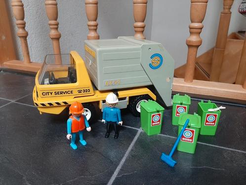 Playmobil vuilniswagen vuilnisman met kliko's, Kinderen en Baby's, Speelgoed | Playmobil, Ophalen of Verzenden