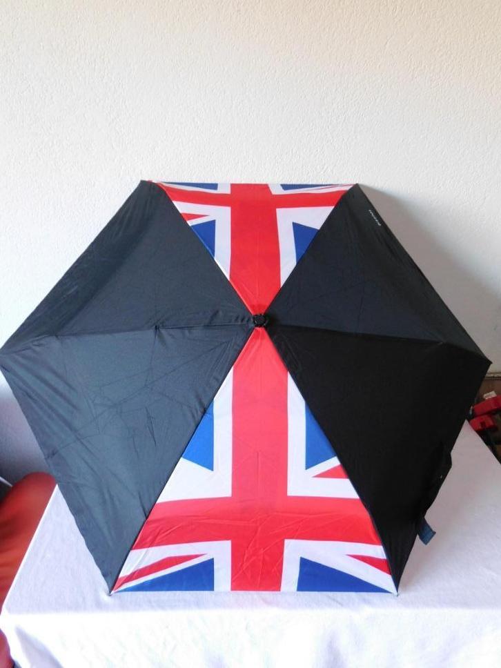 Paraplu van Mini met de Britse vlag, in hoes en hardcover ho, Sieraden, Tassen en Uiterlijk, Paraplu's, Nieuw, Overige kleuren