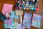 Grote verzameling knutselspullen stickers, Bujo, Ophalen of Verzenden, Zo goed als nieuw, Materiaal