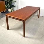 Deense teakhouten salontafel, Aksel Kjersgaard stijl, Vintage, Scandinavisch, 100 tot 150 cm, 50 tot 75 cm, Teakhout