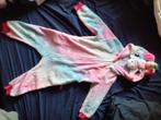 Onesie maat 104/110 eenhorn unicorn, Ophalen, Gebruikt, Jongen of Meisje