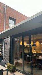 Terras/balkon luifel, Ophalen of Verzenden, Zo goed als nieuw, Knikarmscherm, Elektrisch