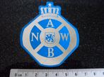 folie sticker anwb logo embleem, Verzenden, Zo goed als nieuw, Bedrijf of Vereniging