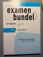 Examenbundel Geschiedenis HAVO 2018-2019, Ophalen of Verzenden, Zo goed als nieuw, HAVO, Geschiedenis