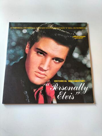 Elvis Presley 2lp bootleg "PERSONALLY ELVIS" beschikbaar voor biedingen